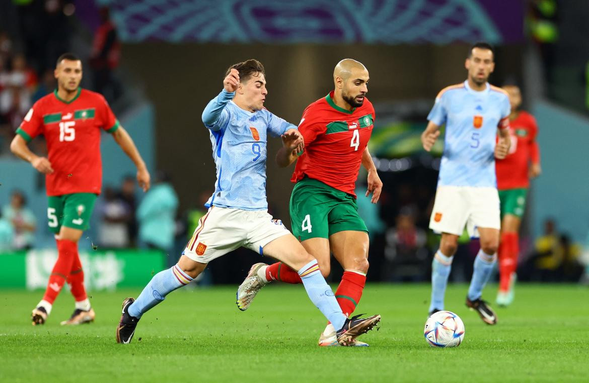 Marruecos vs. España, Mundial Qatar 2022, Foto Reuters