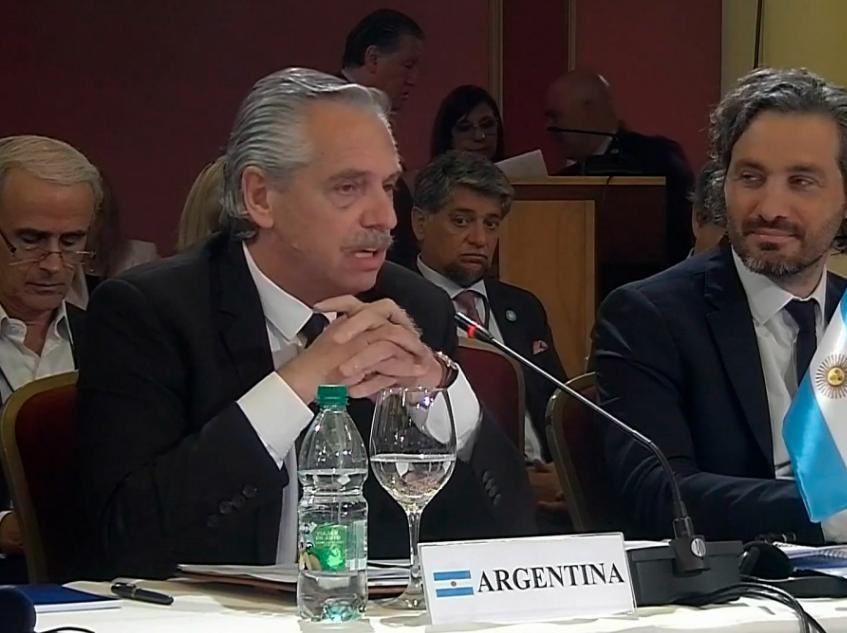 Alberto Fernández asumió la presidencia del Mercosur_Foto: Télam