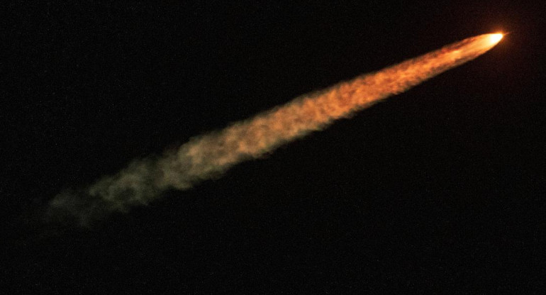 La Cápsula Orion realizó su despegue desde el cohete Artemis I. Foto: Reuters.