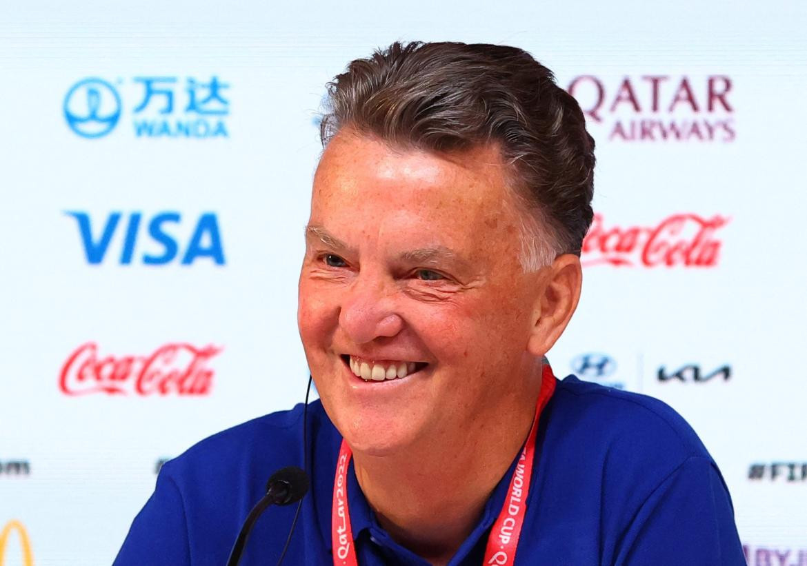 Van Gaal, técnico de Países Bajos. Foto: REUTERS