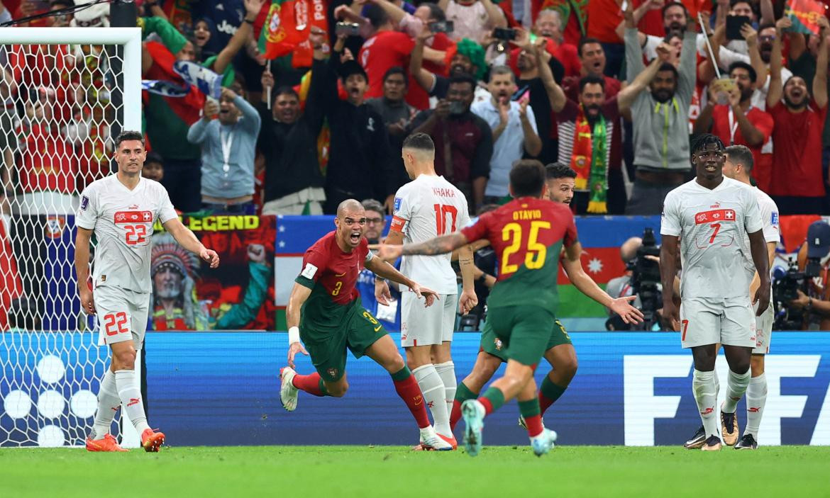 Mundial Qatar 2022, Portugal vs. Suiza. Foto: REUTERS.