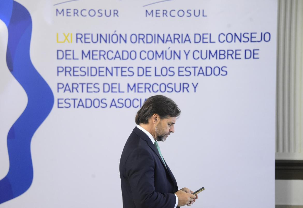 Lacalle Pou en la cumbre del Mercosur_EFE
