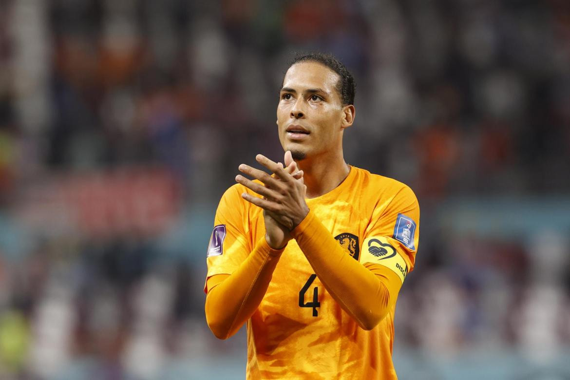 Virgil van Dijk, Países Bajos. Foto: EFE