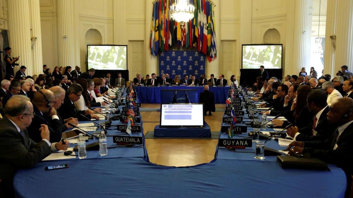 OEA, reunión de emergencia. Foto: REUTERS