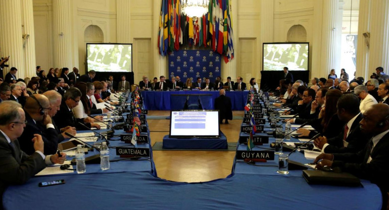 OEA, reunión de emergencia. Foto: REUTERS