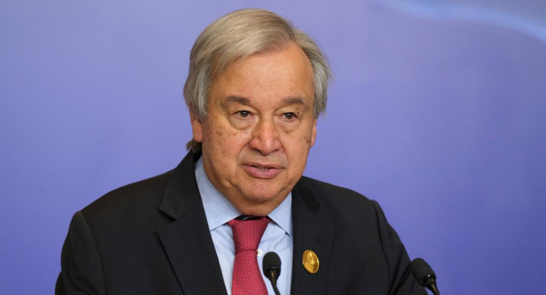 António Guterres, secretario general de la ONU_Reuters