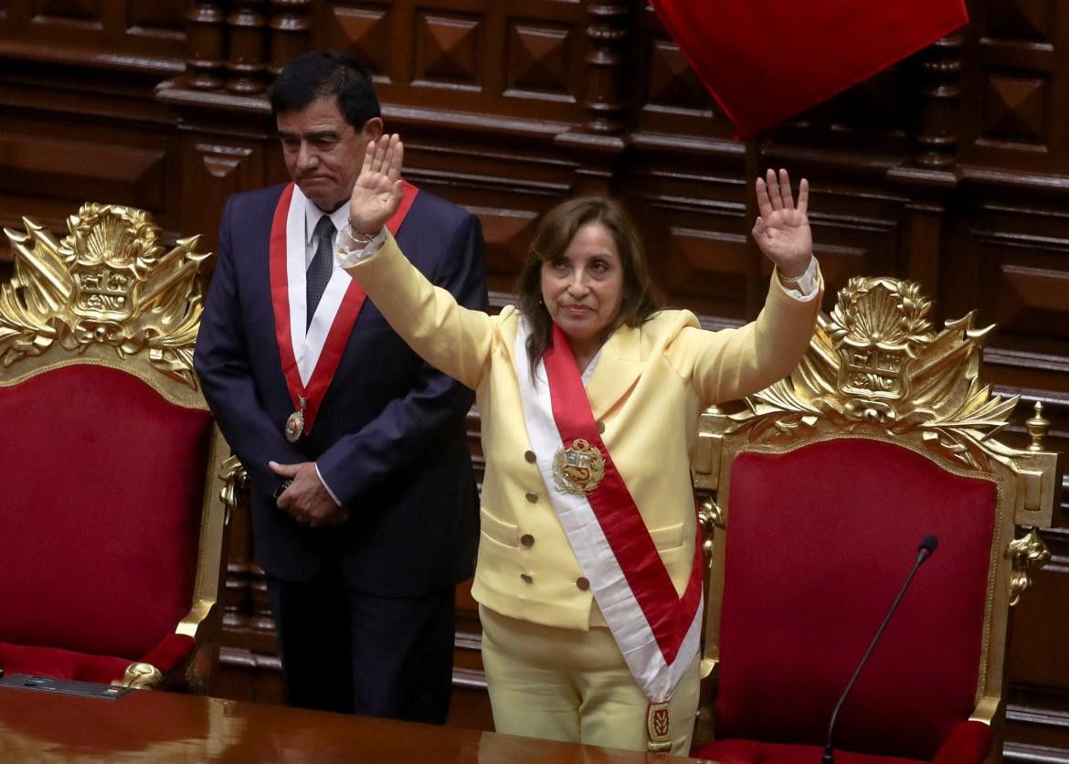 Dina Boluarte, presidenta de Perú_Reuters