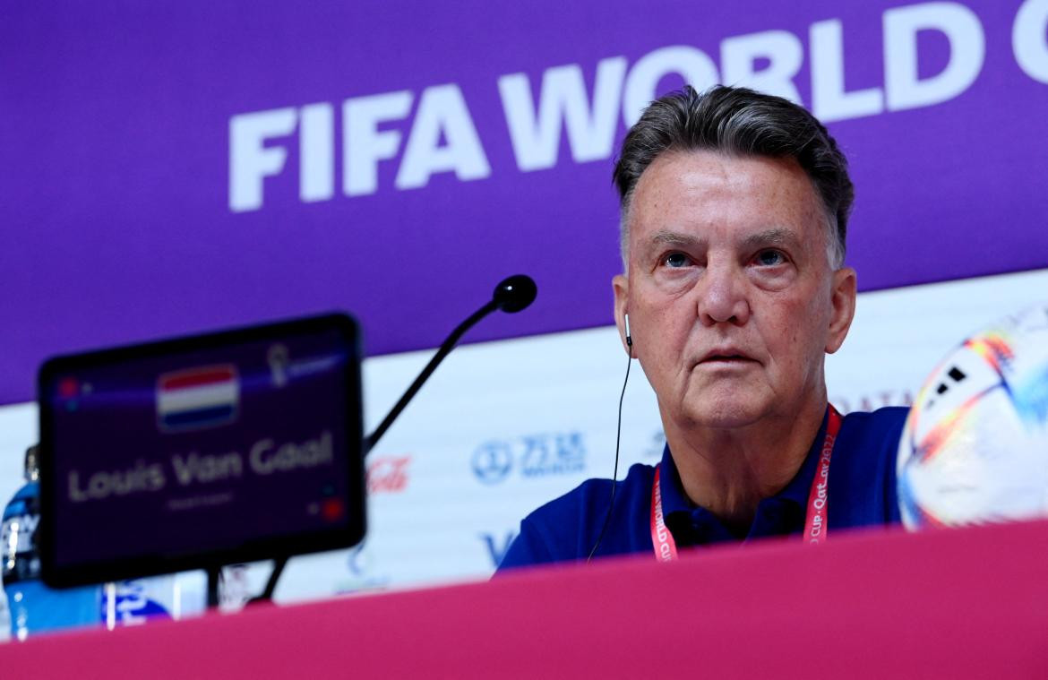 Louis Van Gaal; Qatar 2022. Foto: Reuters.