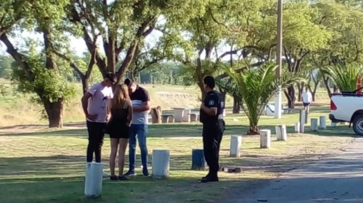 Asesinato en Salto; Costanero norte. Foto: Diario de Hoy.