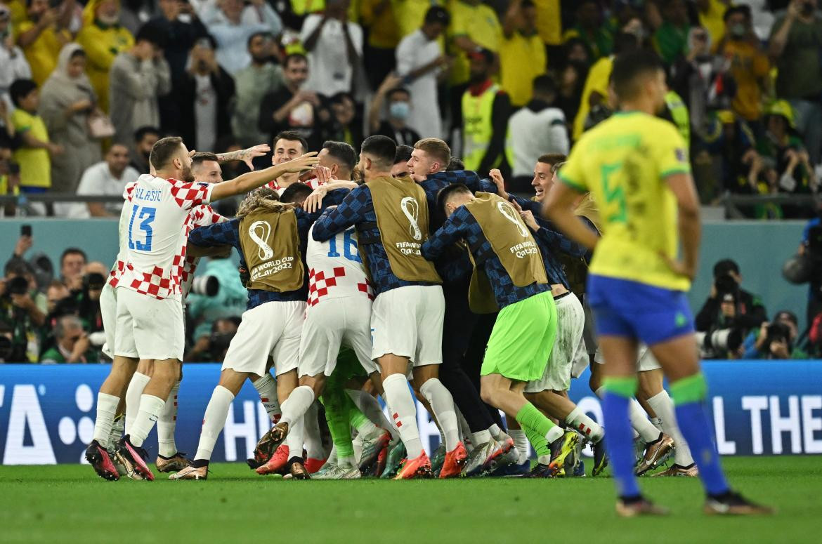 Brasil vs Croacia. Foto: REUTERS