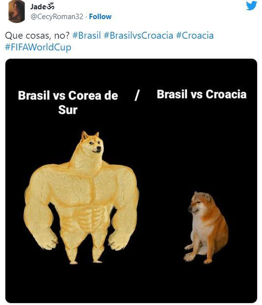 Meme 2; Brasil-Croacia. Foto: Twitter.