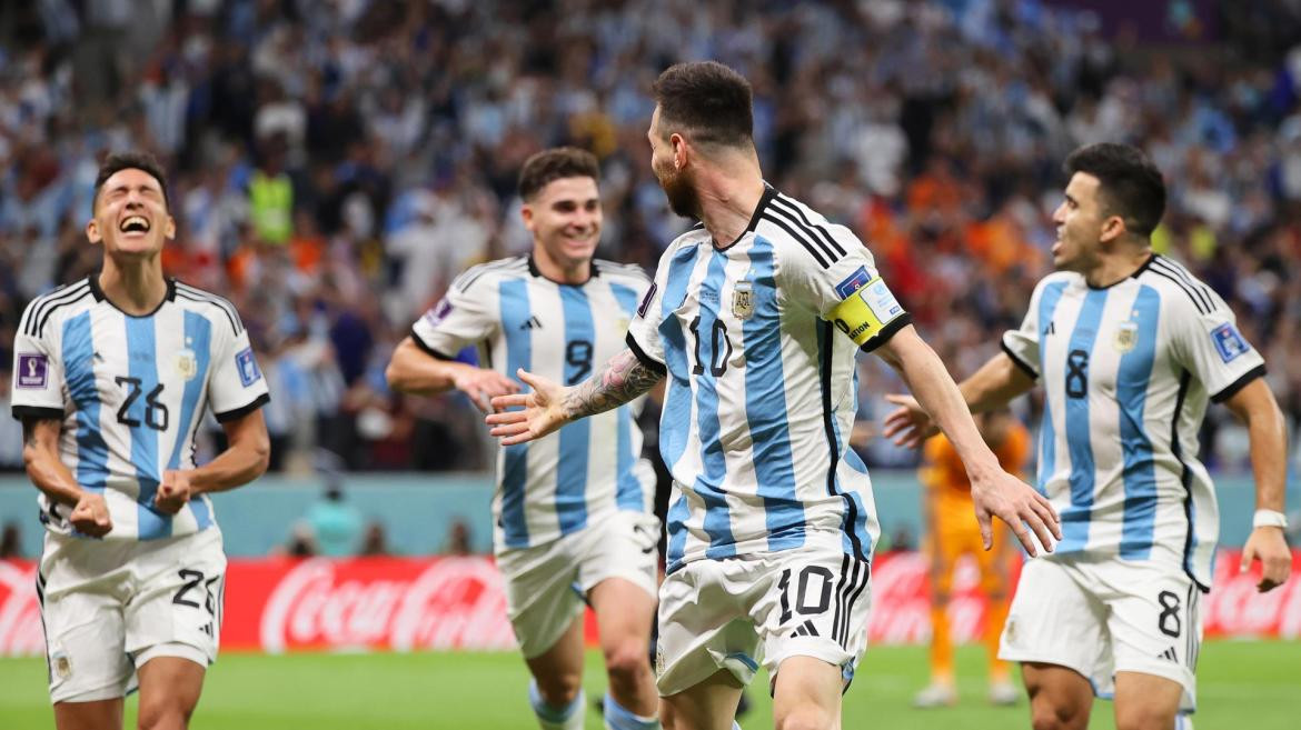 Argentina vs Países Bajos. Foto: EFE	
