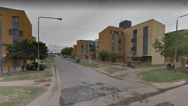 Otro asesinato en Rosario. Foto: Google Maps