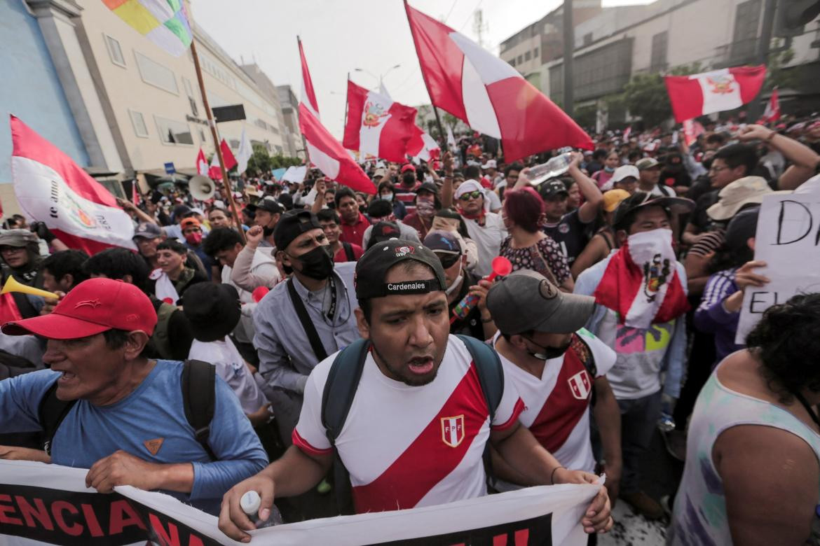 Protestas en Perú, manifestaciones, violencia, Foto Reuters