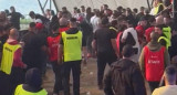 Batalla campal en Montevideo, show de L-Gante y Callejero Fino, NA