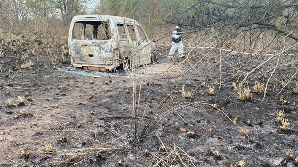 Encontraron dos cuerpos calcinados en 