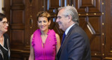 Alberto Fernández, María Victoria Chivite Navascués. Foto: Presidencia