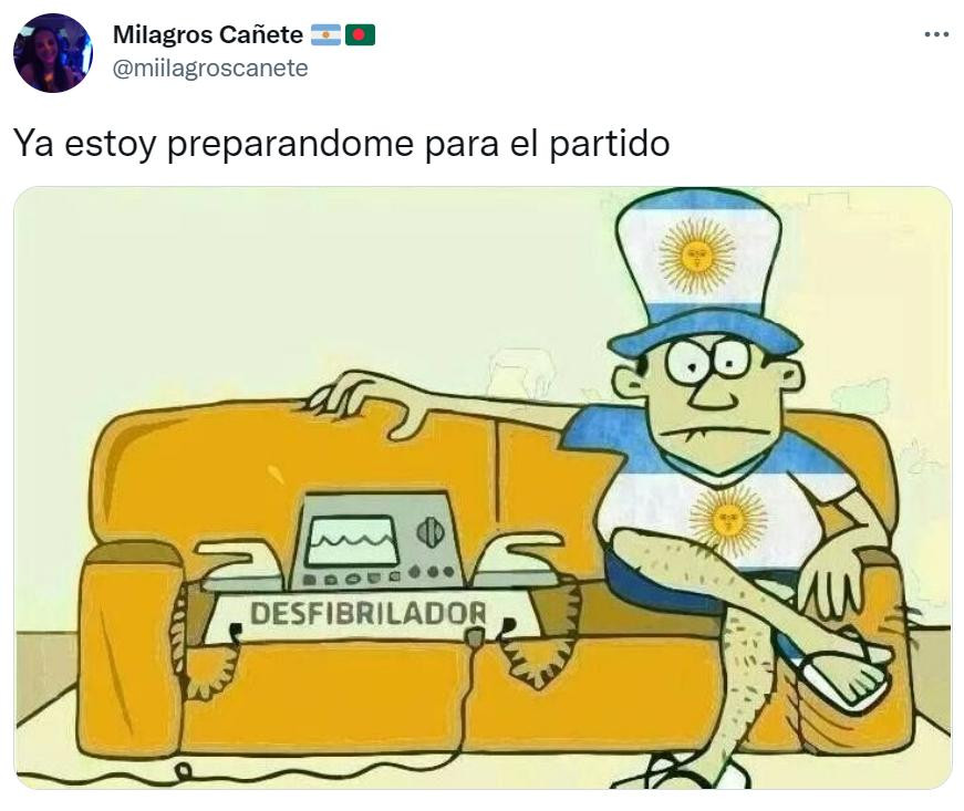 Memes antes del partido