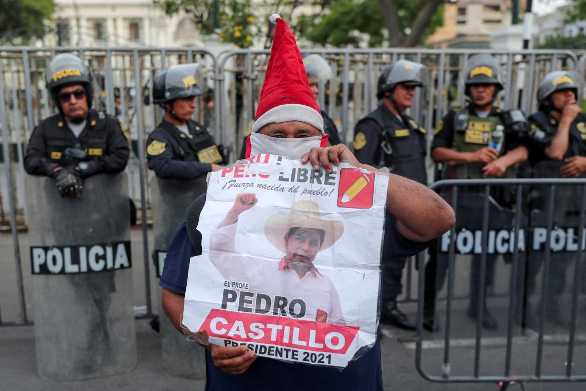 Protestas en Perú piden la liberación de Castillo_Reuters