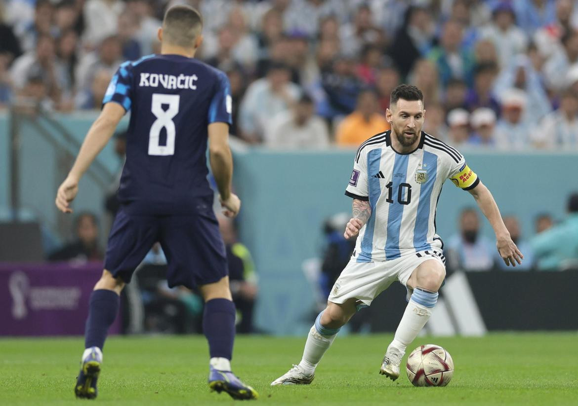 Mundial Qatar 2022 - Argentina vs. Croacia - Semifinal. Foto: EFE .	