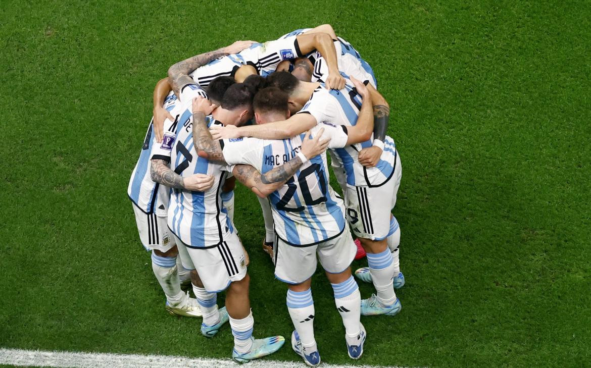 Mundial Qatar 2022 - Argentina vs. Croacia - Semifinal. Foto: Reuters.	