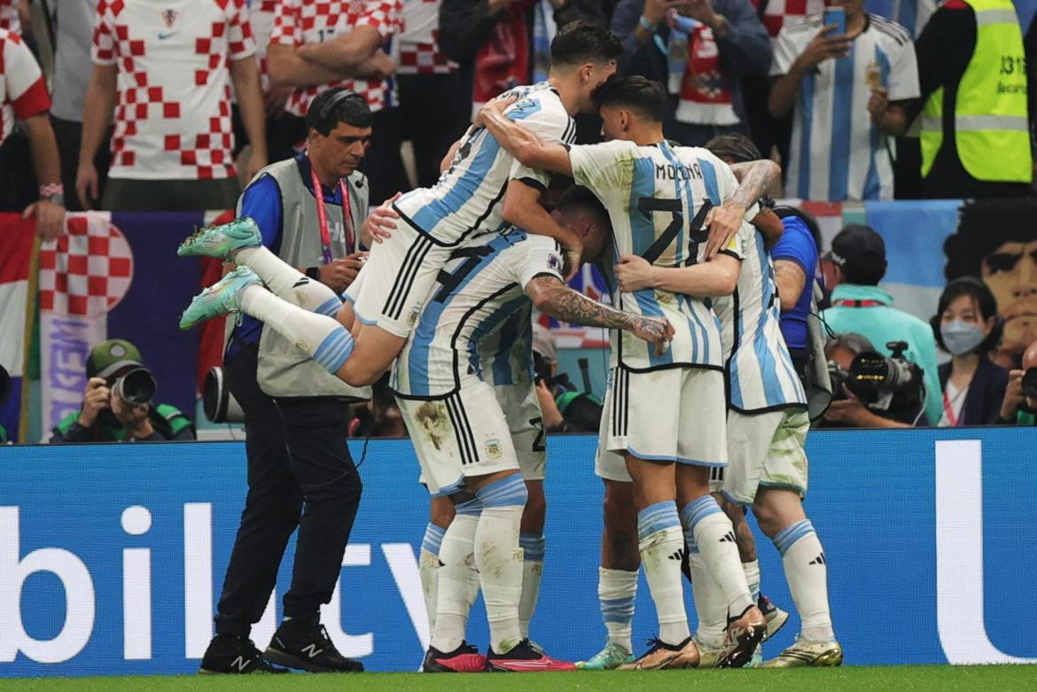 Mundial Qatar 2022 - Argentina vs. Croacia - Semifinal. Foto: EFE.	