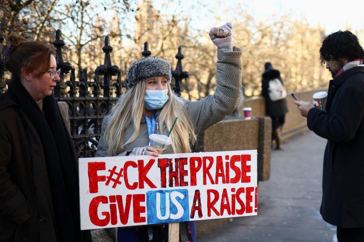 Huelga de enfermeras británicas_Reuters