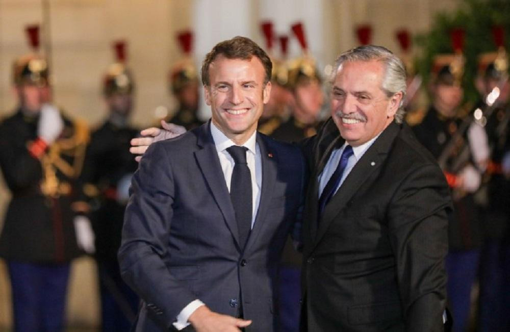 Emmanuel Macron y Alberto Fernández, Argentina, Francia, Gobierno, NA