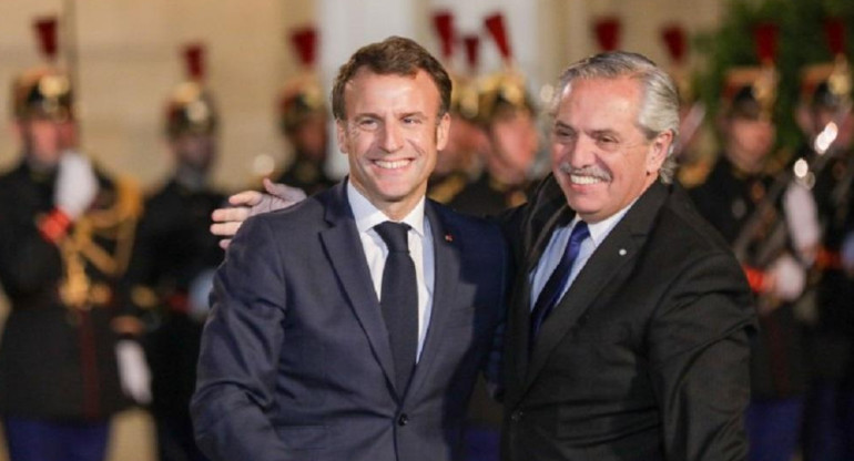 Emmanuel Macron y Alberto Fernández, Argentina, Francia, Gobierno, NA