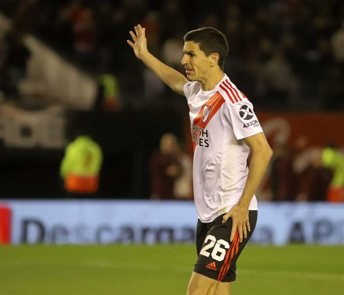 Nacho Fernández, River. Foto: NA