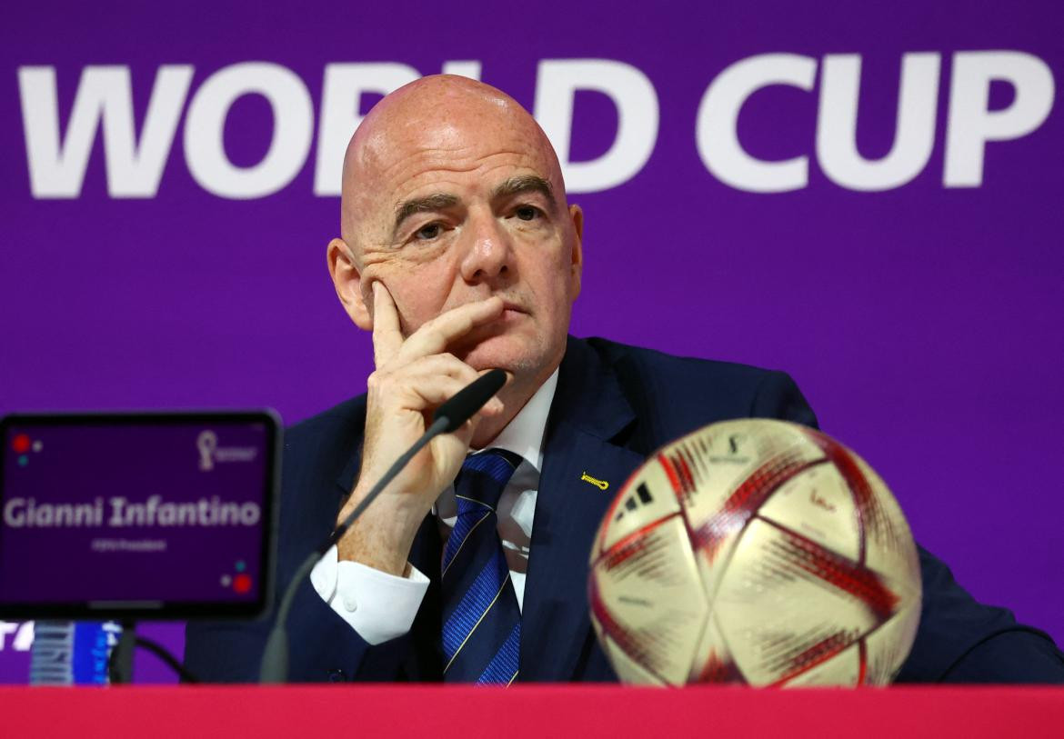 Gianni Infantino. Foto: REUTERS.