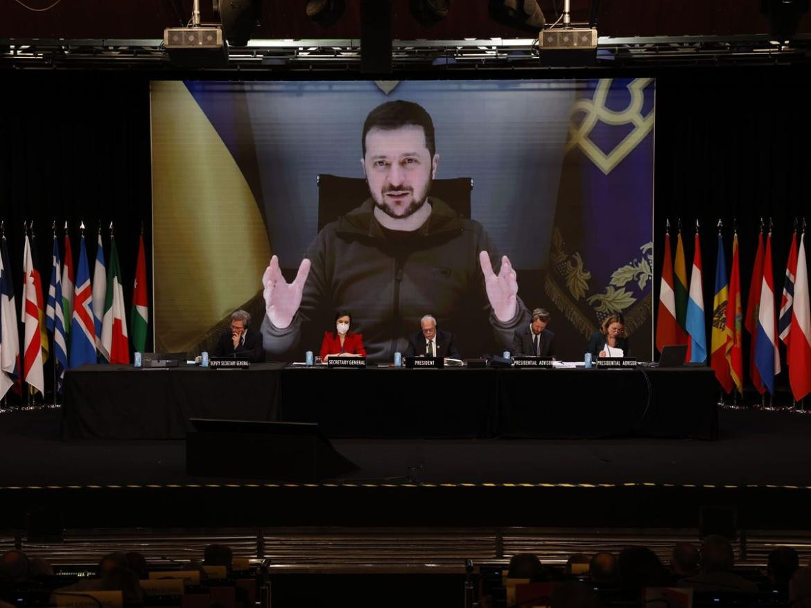 Volodímir Zelenski, presidente de Ucrania. Foto: Reuters.