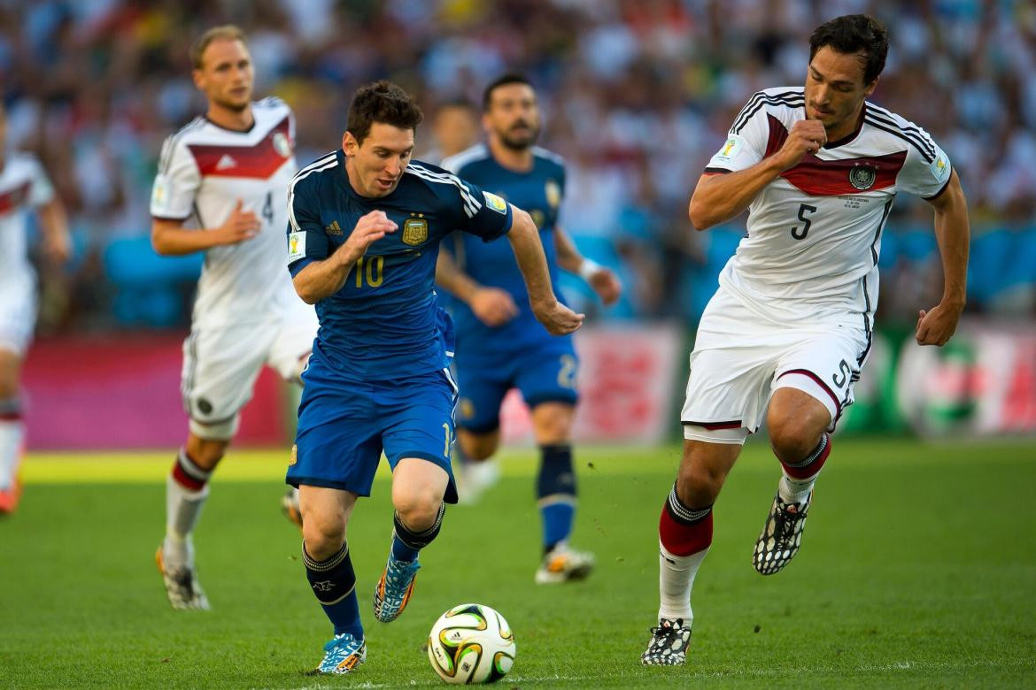 Lionel Messi en la final del 2014. Foto: REUTERS