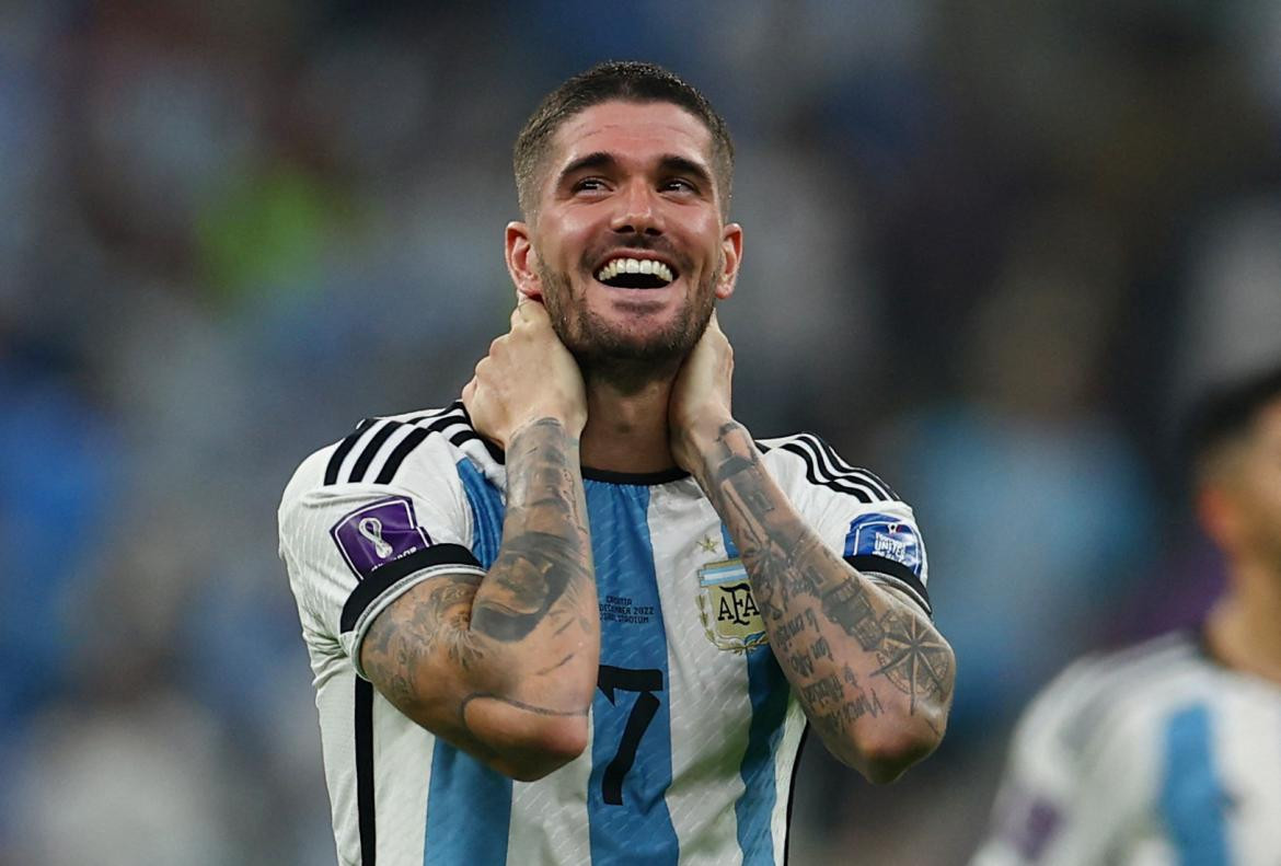 Rodrigo De Paul, Selección Argentina. Foto: REUTERS