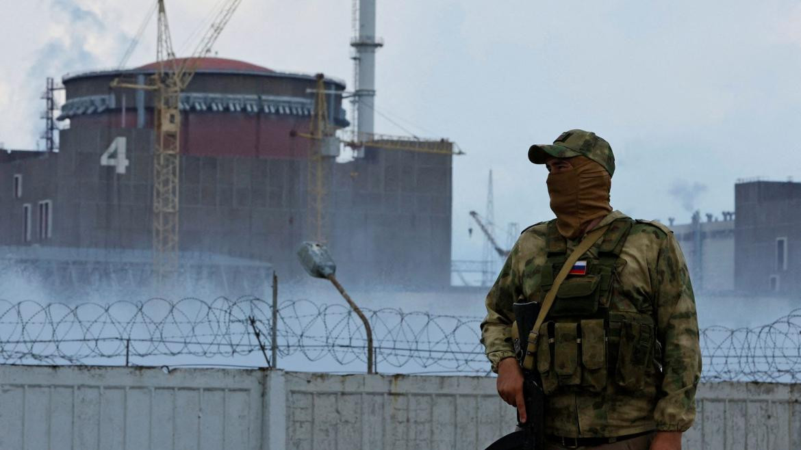 Zaporiyia, central nuclear. Foto: REUTERS