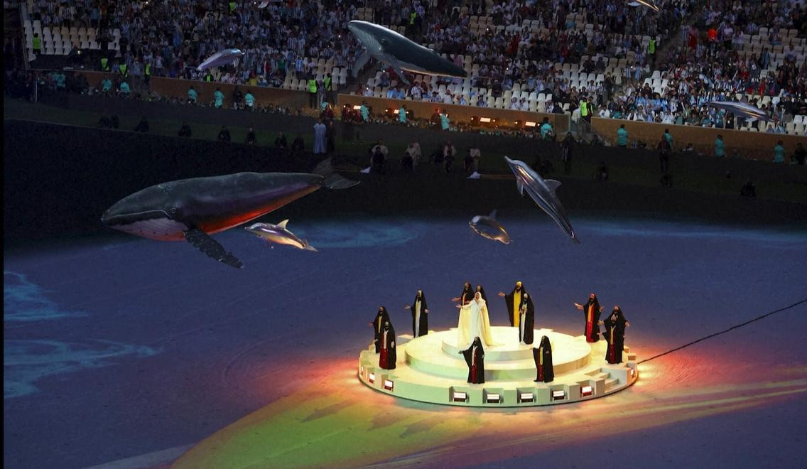 Las fotos de la clausura del Mundial Qatar 2022. Foto: Reuters.