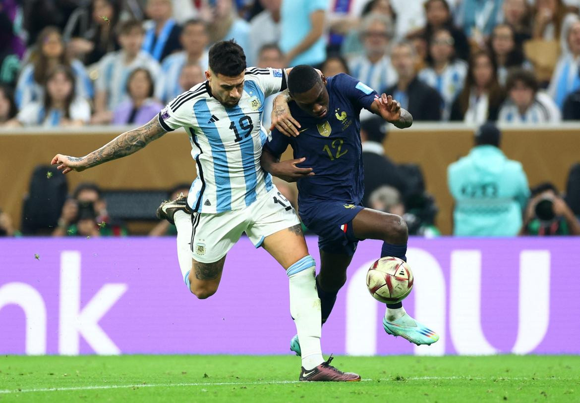 Mundial Qatar 2022, Argentina vs. Francia, Otamendi, Reuters	