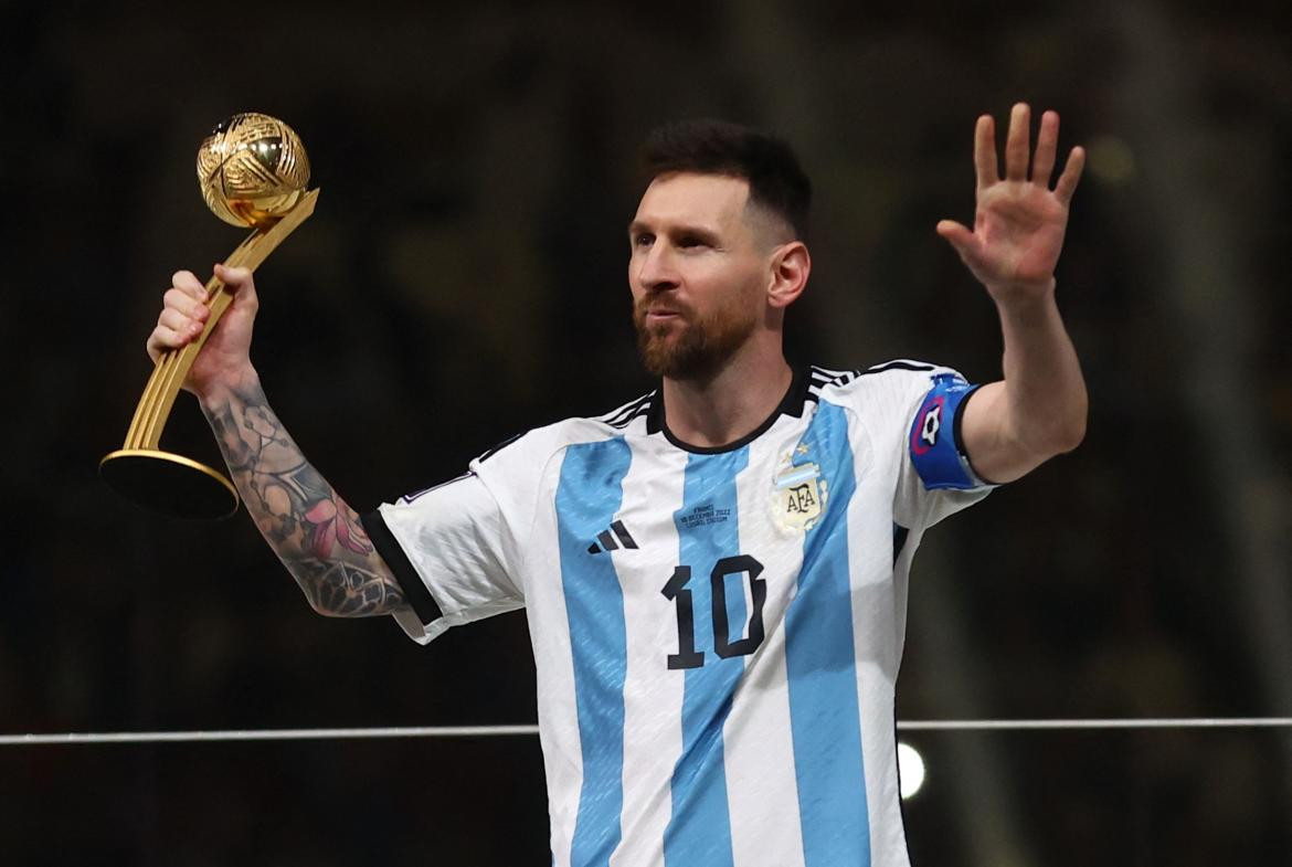 Messi mejor jugador del Mundial Qatar 2022, NA