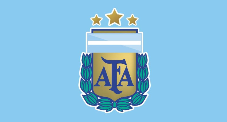 Escudo de AFA, foto Twitter AFA