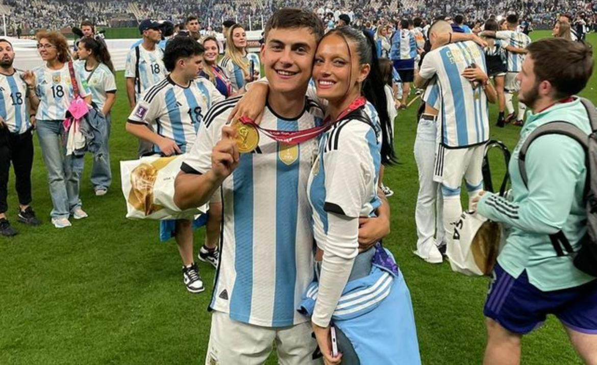 Oriana Sabatini y Paulo Dybala. Foto: Instagram/orianasabatini.