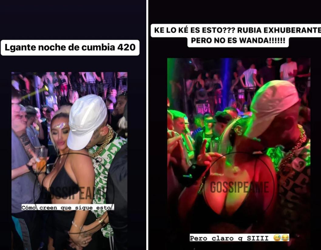 Las historias filtradas de L-Gante. Foto: Instagram/gossipeame.