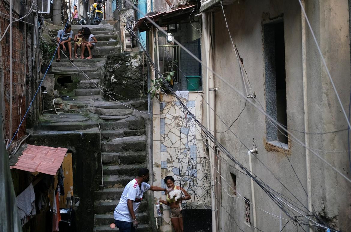 Favela, Brasil. Foto: REUTERS
