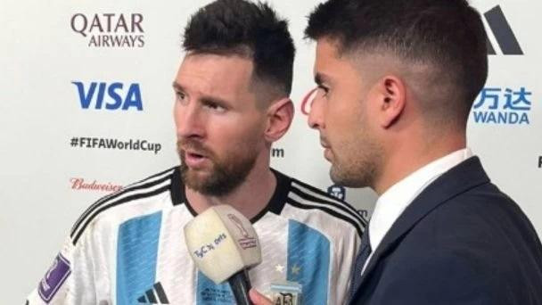 El enojo de Messi contra Países Bajos, NA