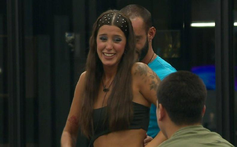 Juliana en Gran Hermano. Foto: Captura de video.