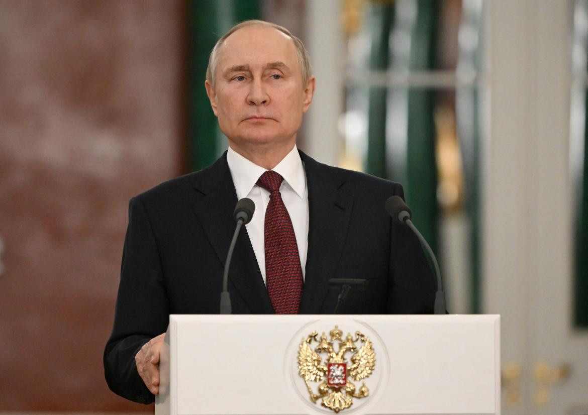 Vladimir Putin en conferencia de prensa en Moscú_Reuters