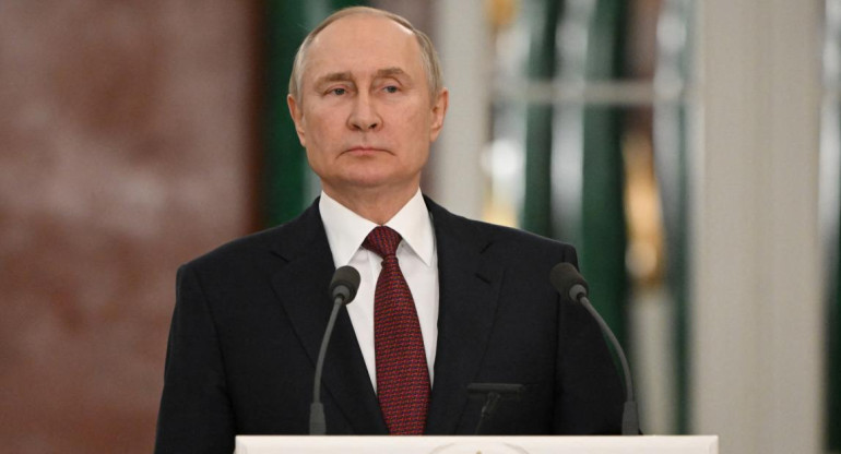 Vladimir Putin en conferencia de prensa en Moscú_Reuters
