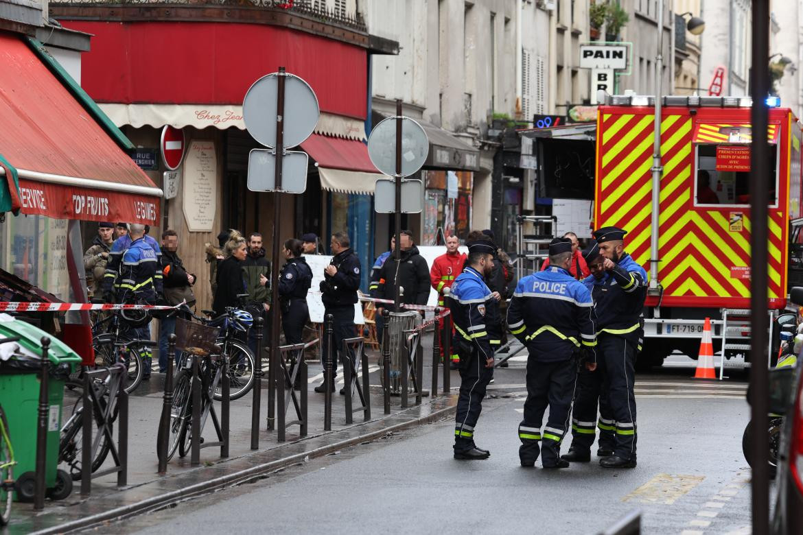 Tiroteo en París. Foto: Télam