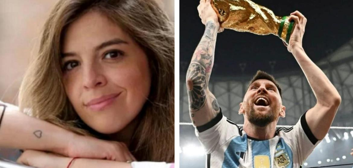 Dalma Maradona y Lionel Messi_Instagram, NA