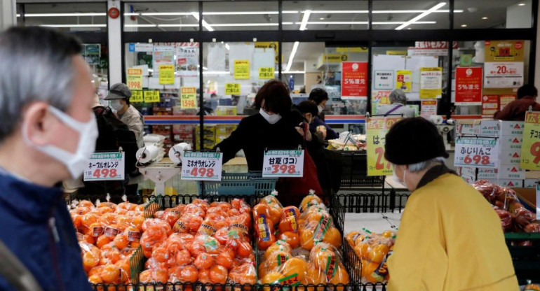 Inflación en Japón. Foto: REUTERS