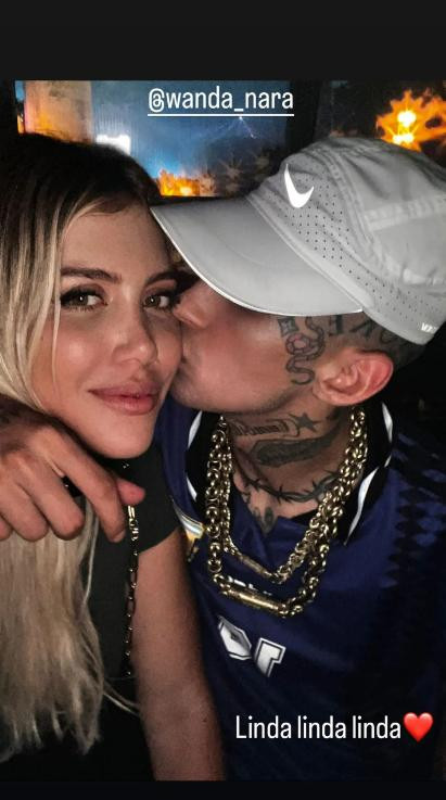 La historia de L-Gante con Wanda Nara_Instagram/lgante_keloke